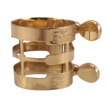 New Carved Metal Ligature Alto Sax Clarinet Mouthpiece Clip for Saxophone