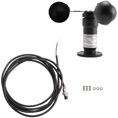 Pulse Signal Wind Sensor Digital Anemometer Output Aluminum Alloy Speed 1