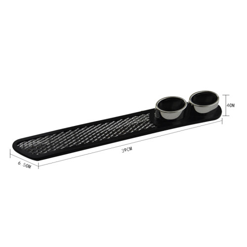 2PCS Auto Universal Auspuffrohr Klebeband Simulation Grid Doppel Vent 2