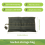 600x430Mm Japanese Bonsai Tools Storage Package Roll Bag Canvas Tool Set Case 9