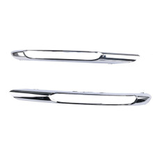 2Pcs Front Stoßstange Nebel Licht Kühlergrill Chrome Trim Molding Links Rechts für W212 09-12 2128851574 2128851674