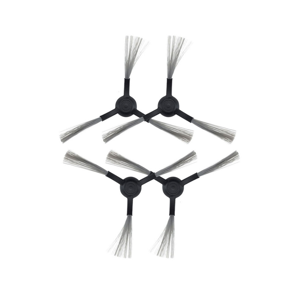 4 Pieces For Mi 1C Robot Vacuum Cleaner Parts Replacement Side Brush Spare Black 4853273257680