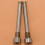 Titanium Bolts for Bicycle Disc Brake Pad Threaded Pin Inserts Screw XT R Hydraulic Disk Caliper-Titanium 9