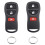 2 Key for NV Car Keyless Entry Remote KBRASTU15 3