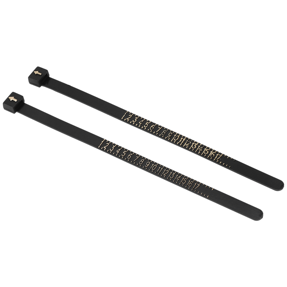 Ring Size Tool Kit Finger Measuring with Jewel Polishing Cloth-image-OPC-PJZBZXC-NEW