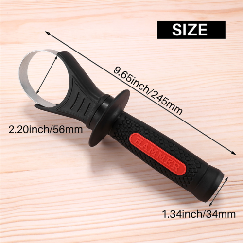 Hammer Drill Handle Plastic Side Front Auxiliary for 26 Tools Replacement