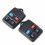 2x portachiavi con telecomando per auto per Expedition Explorer 2004 2005 2006 2007 2008 2009 1