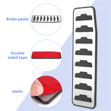 voor Range Evoque 2012-2019 Voetsteun Pedaal Pad Cover Accessoires