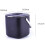 Plastic Kitchen Food Waste Trash Can Compost with Drainer Rubbish Container Organizer Accessories Tools-Light Grey 3