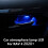 Door Bowl Armrest Atmosphere Light Interior LED Blue Decoration Handle Frame for 2020 5