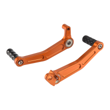 1 par de pedales de freno CNC Billet para palanca de cambios RC 125 200 390 2011-2016