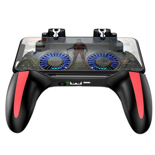 Controller per gamepad per telefono cellulare con doppia ventola di raffreddamento, adatto per giochi e 1