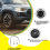 2 PCS Push Button Quick Release Hood Bonnet Pins Lock Clip Car Bumper Latch Kit 6