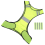 Reflector Vest - High Visibility Bicycle with Adjustable Fastener and 4 Jogging 5