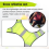 Reflector Vest - High Visibility Bicycle with Adjustable Fastener and 4 Jogging 6