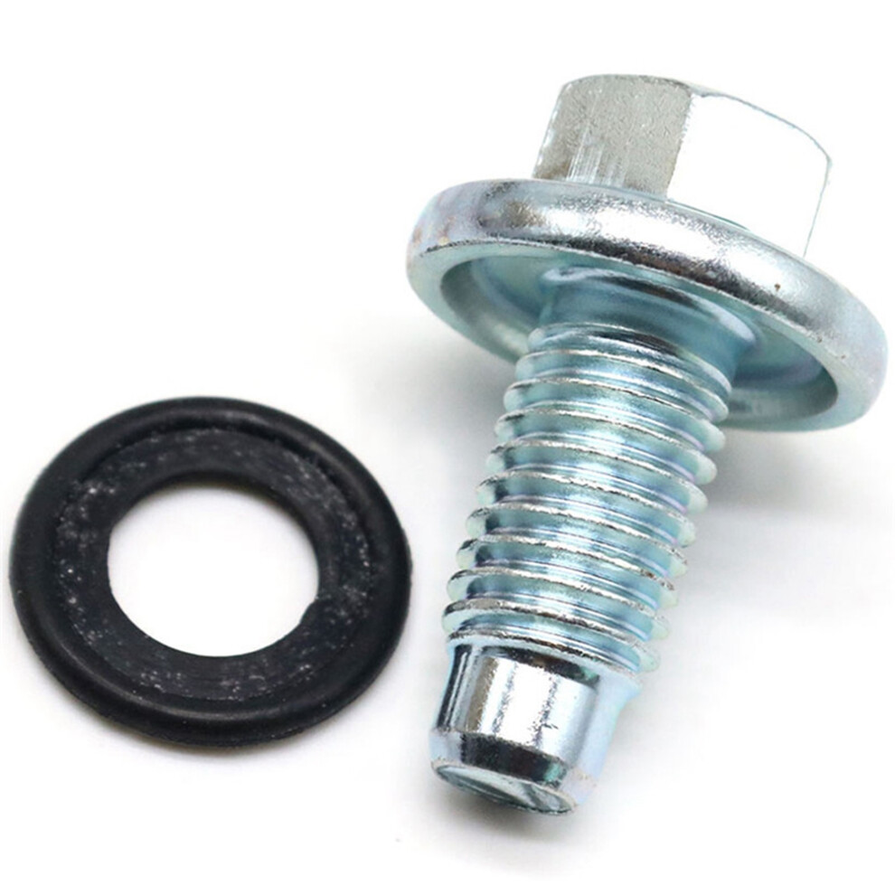 Oil Pan Drain Plug Bolt W/ O-Ring For 11562588 24100042 03538469 96829610 11518377 4853273268181