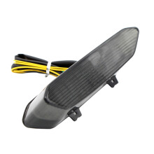 Światło stopu LED, lampa tylna do YZF R1 YZF-R1 2002-2003, migacz kierunkowskazów, kolor czarny