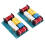 2 stuks -338 3-weg audiofrequentieverdeler treble + midrange bas crossover luidsprekersfilter voor 8 inch luidspreker DIY 3