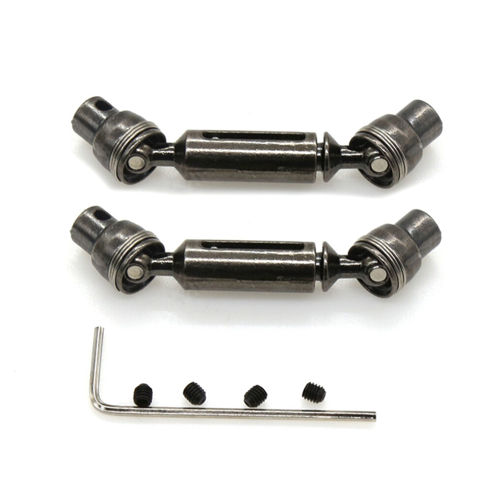 2Pcs Metal Drive Shaft Cvd For D12 C14 C24 B14 B36 B24 Mn D90 Mn99s Mn-90 Rc Car Upgrade Parts Accessories 4853273275318