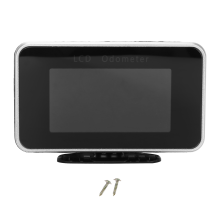 Auto Camion 12V/24V 2 IN 1 Funzioni Tachimetro digitale Misuratore di velocità + Contachilometri Indicatore Pannello strumenti LCD + Allarme
