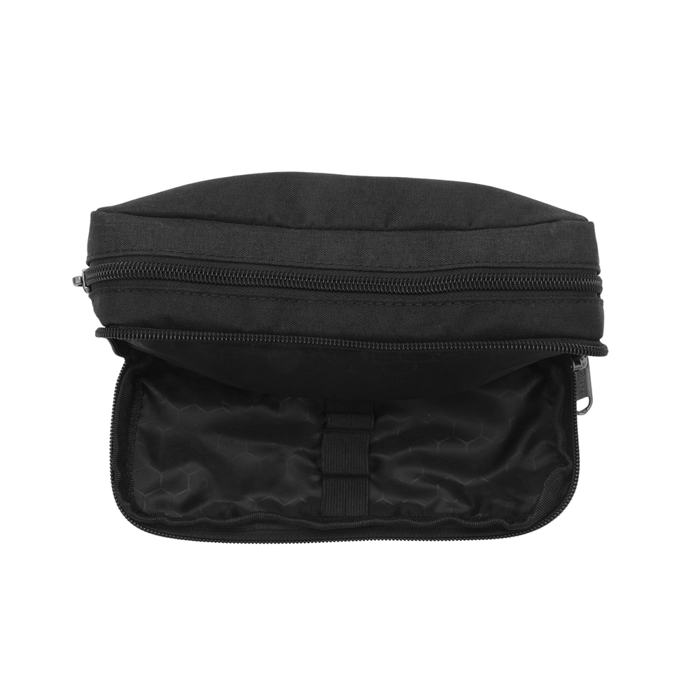 Big Capacity Pencil Case Oxford Storage Pouch Marker Pen Simple Stationery Bag School Office Organizer Black 4853273275929