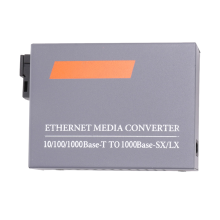 Konwerter światłowodowy Gigabit - GS-03 1000 Mb/s, pojedynczy port SC, zewnętrzny zasilacz, tylko terminal B
