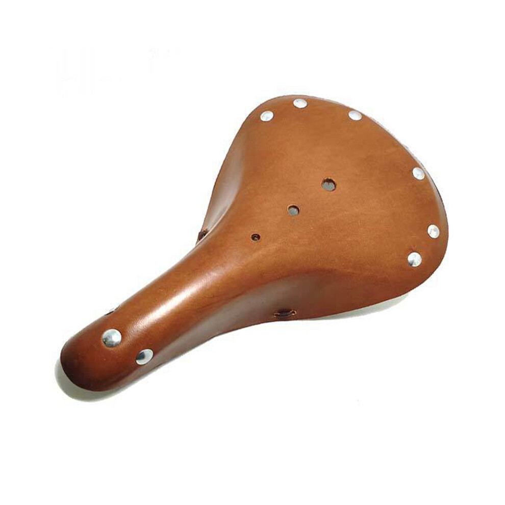 Retro Vintage Bicycle Saddle Seat Cushion Bike 3 Spring Shock Cycling Replacement, Brown 4853273281814