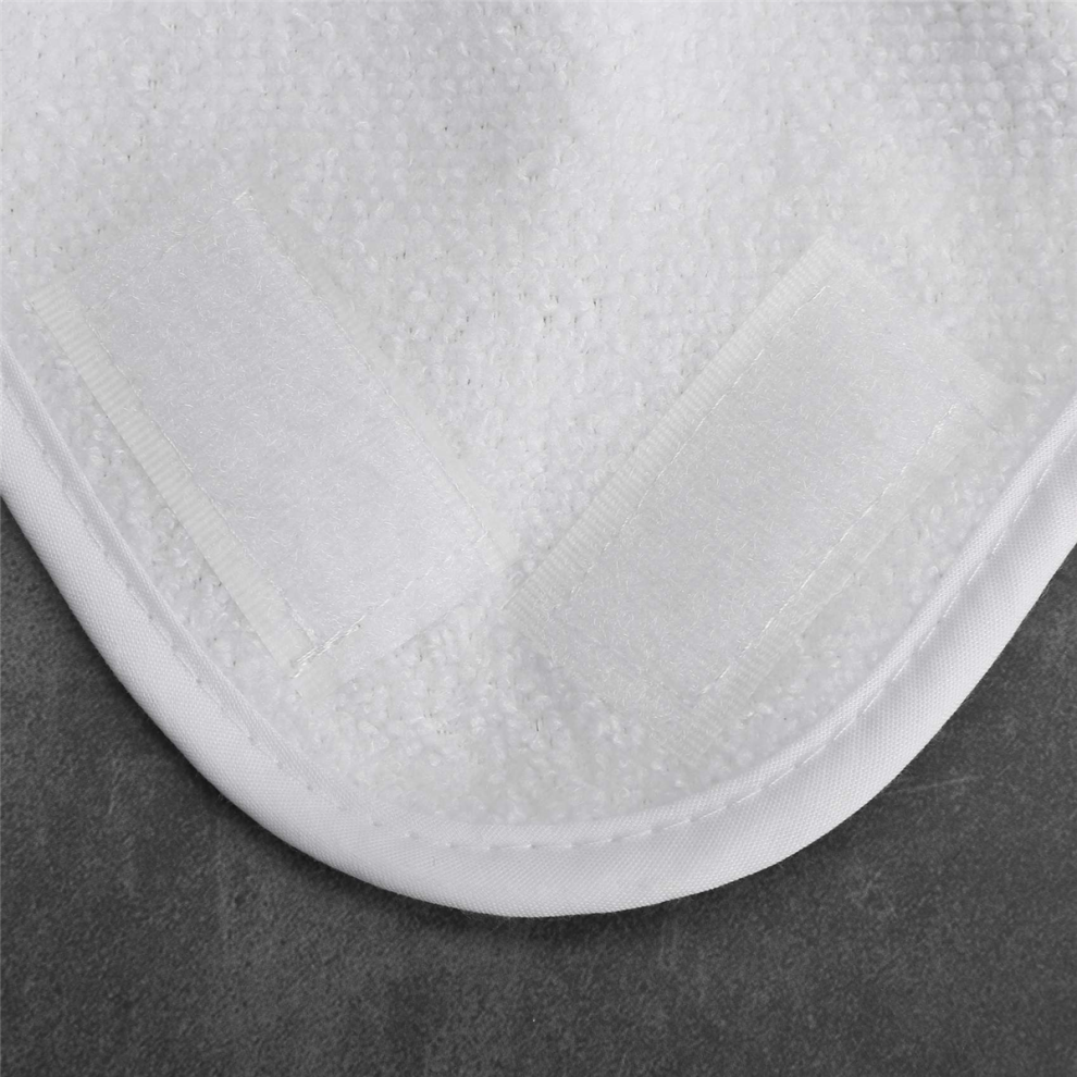 8 Pcs Of Replacement Steam Mop Microfiber Cloth Pad For Triple-Cornered 4853273281340