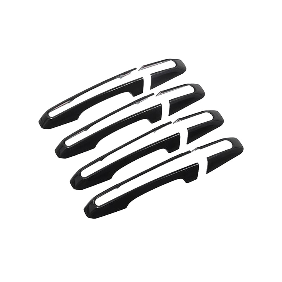 Door Handle Cover Trim For- Xe Xf F-Pace X761 For 5 Sport Evoque Car Accessories, Black 4853273279446
