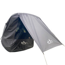 LADUTA Car Trunk Tent Sunshade Rainproof Shade Awning for Self-Driving Tour Barbecue Outdoor Camping Black
