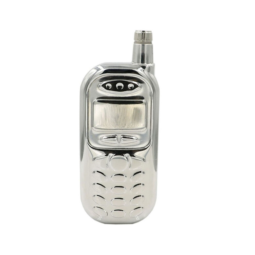 Stainless Steel Hip Flask Liquor Drink Phone Shaped Whiskey Flagon Whisky Pot Pocket Container 1 Pcs 4853273284518