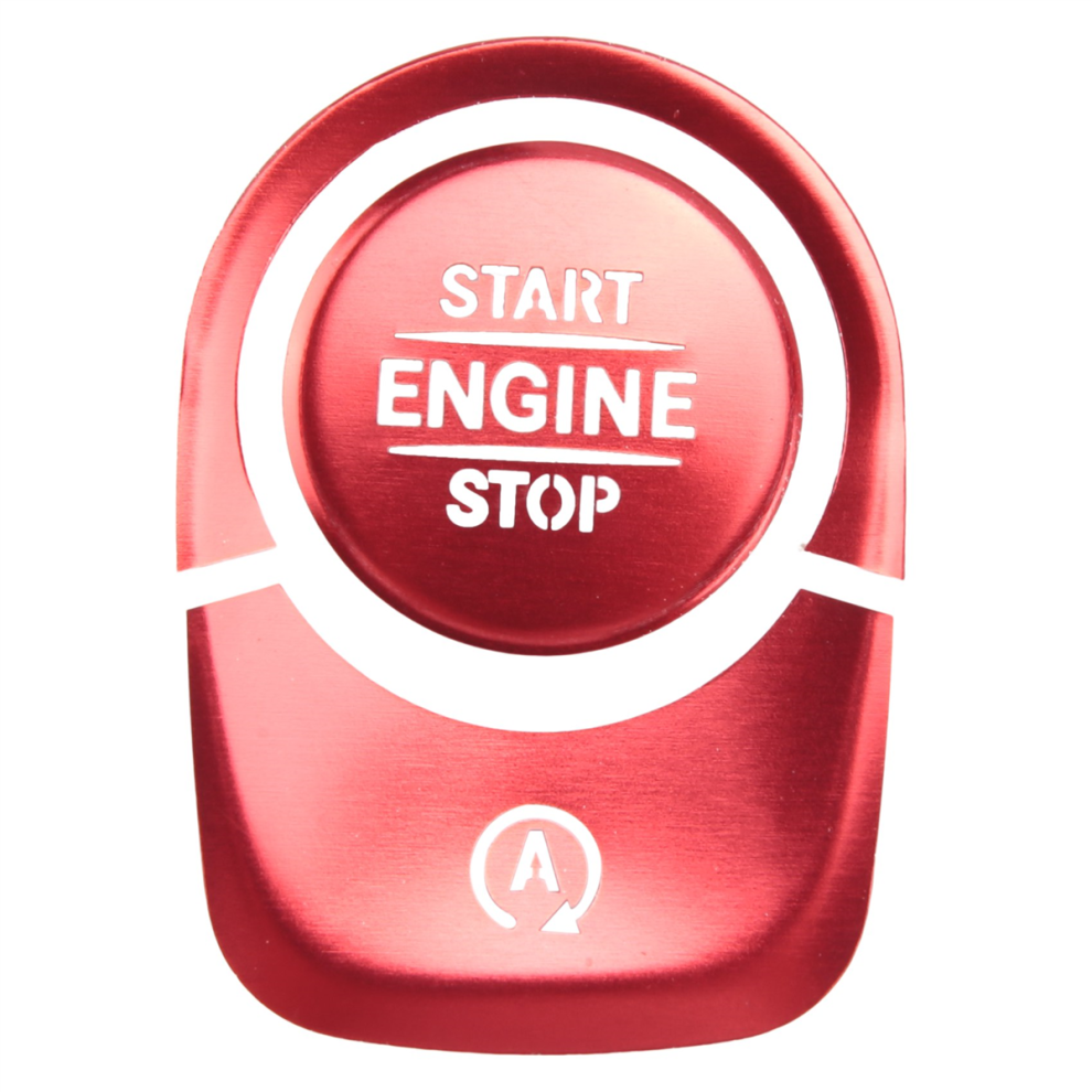 Auto Start Stop Engine Push Switch Buttons Cover Stickers For A Class W177 W167 4853273283290