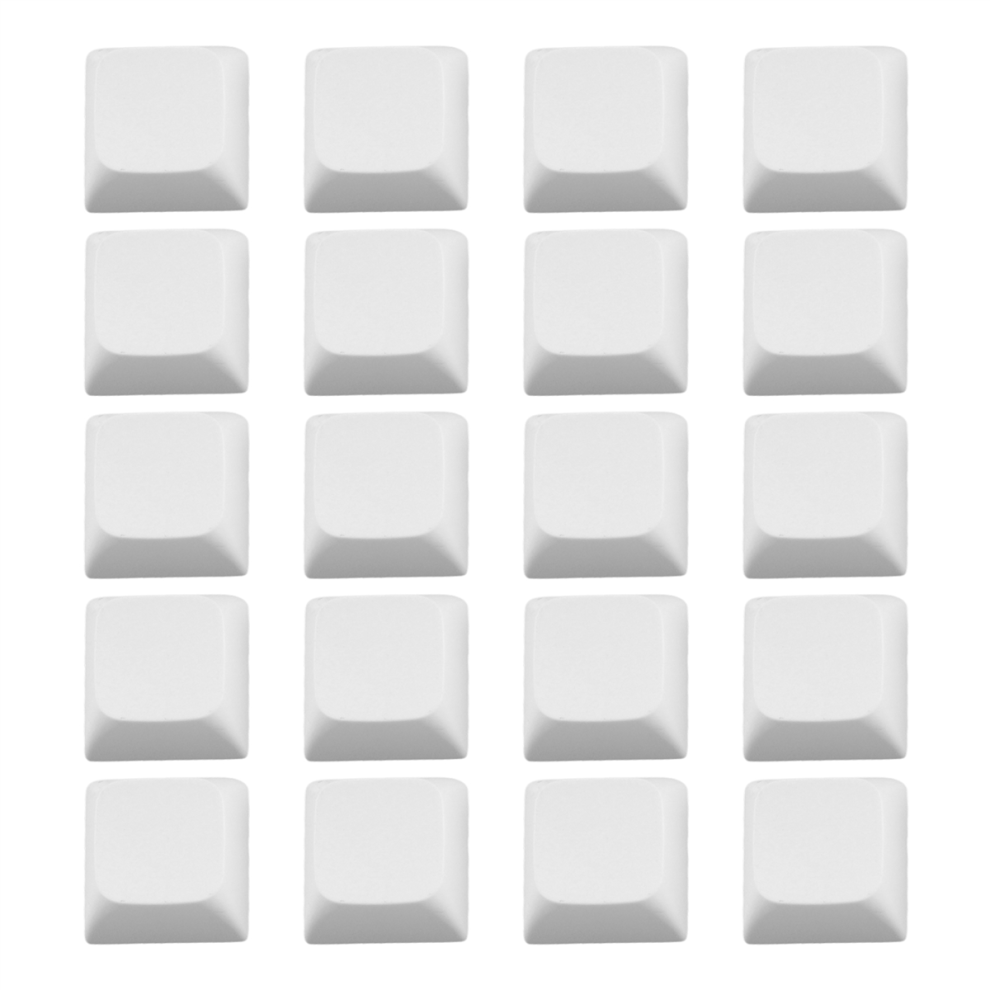 Photos - Keyboard 20 Key XDA Profile PBT Keycaps Mechanical 1U 1X Ball Print Blank Customized Mx Switches Height,A