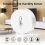 Graffiti Zigbee Inteligentny czujnik temperatury i wilgotności Home Link Wireless 9