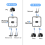 2 Port Gigabit Network Switch RJ45 Splitter Cable Extender Way External Switcher Splitter-White 4