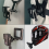 Universal 360 Rotatable Vertical Mount Camera Accessories Backpack Clip Collar Helmet Chin 4