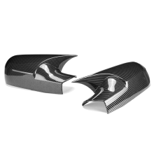 Tapa de espejo retrovisor lateral para coche, compatible con modelos MK2 2002-2009 (carbono)