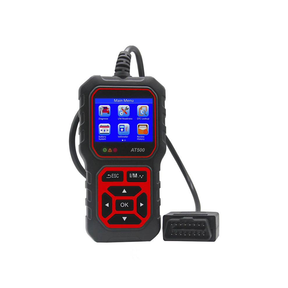 Obd2 Scanner, At500 Scanner Diagnostic Tool Car Engine Fault Code Reader & Erase Check Scan Tools Light 4853273202048