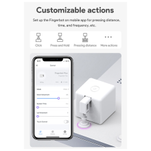 TUYA Smart Fingerbot Plus Zigbee Knop Pusher Home Life App Spraakbesturing met