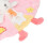 Baby Safety Blanket Chewable Softness Pink Bunny 14