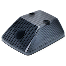 1 pezzo di lente per lampada indicatore di direzione anteriore A4638260057 per W463 Classe G G500 G55 G63 G65 1986-2018 nero lucido