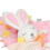 Baby Safety Blanket Chewable Softness Pink Bunny 15