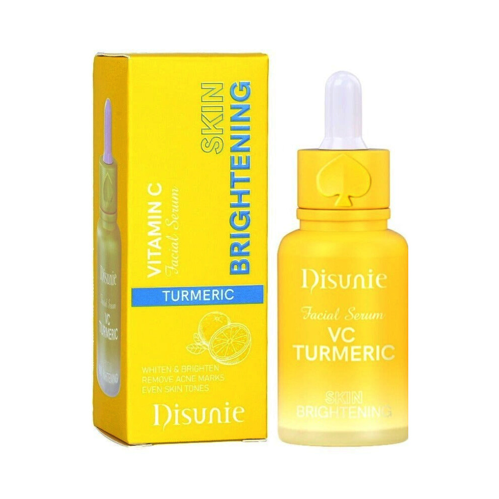 Disunie Skin Glowing Facial Serum With Turmeric & Vitamin C | Leaves Skin Feeling Hydrated