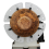 8Inch Flat Lathe Chuck Jaw Set for Wood Key &Scroll with Buffer Kit Chucks 5