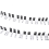 2 PCS 88 Keys Removable Piano KEY Labels Keyboard Stickers Notes Marker for Beginners Students Multicolor 9
