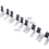 2 PCS 88 Keys Removable Piano KEY Labels Keyboard Stickers Notes Marker for Beginners Students Multicolor 3