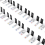 2 PCS 88 Keys Removable Piano KEY Labels Keyboard Stickers Notes Marker for Beginners Students Multicolor 10