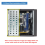 M09 HTPC Host Mini ITX Computerbehuizing DC-voeding Industriële besturing Thuisdesktopbehuizing 6