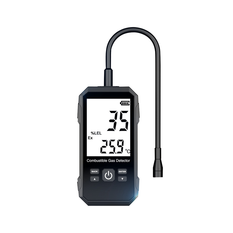 Gas Leak Detector Analyzer Methane Combustible Natural Tester Sound Double Alarm Lcd Alcohol Sensor 4853273208552