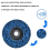 8 Pack Strip Disc Stripping Wheel - for Angle Grinders Remove Rust Paint Clean Coating Welds, 4x5/8inch 5